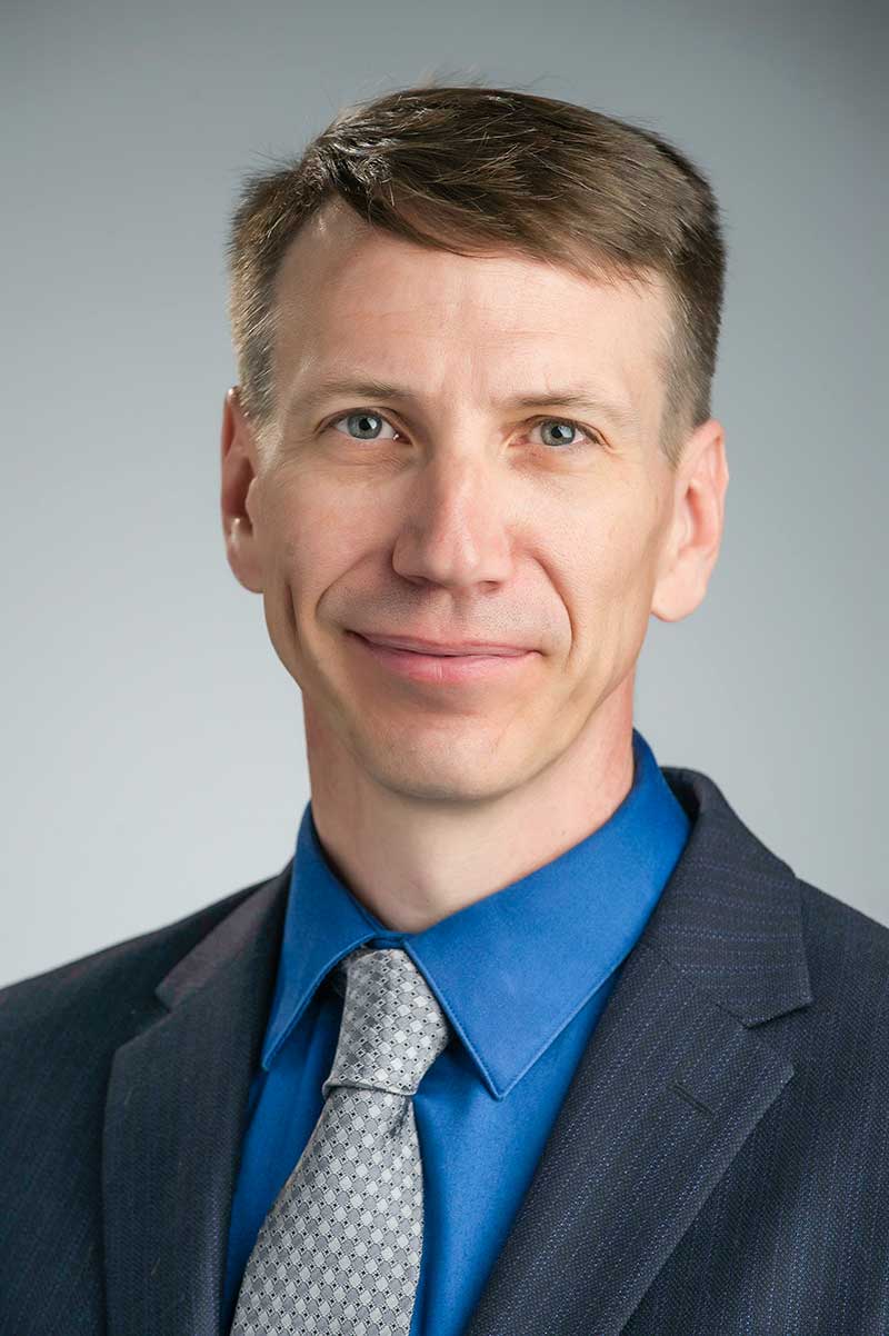 A portrait of National Wind Technology Center Director Daniel Laird