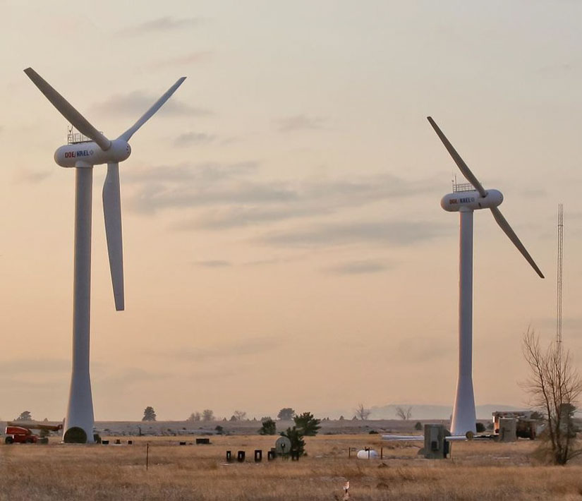 Wind turbines