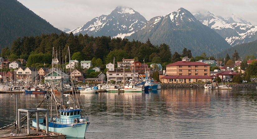 Sitka, Alaska harbor